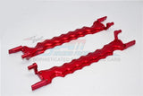 GPM TXM0126N-RED ALUMINUM BATTERY HOLDER TRAXXAS X-MAXX 4X4