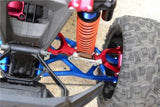 GPM SPRING STEEL SUPPORTING MOUNT F/R UPPER ARMS TRAXXAS X-MAXX 4X4 SILVER BLACK