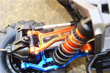 Gpm TXMS054F/R-B Aluminum Front/Rear Upper Arms Blue (14 Pieces Set)
