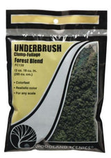 Woodland Scenics FC139 Underbrush Clump Foliage Forest Blend Bag Train Scenery