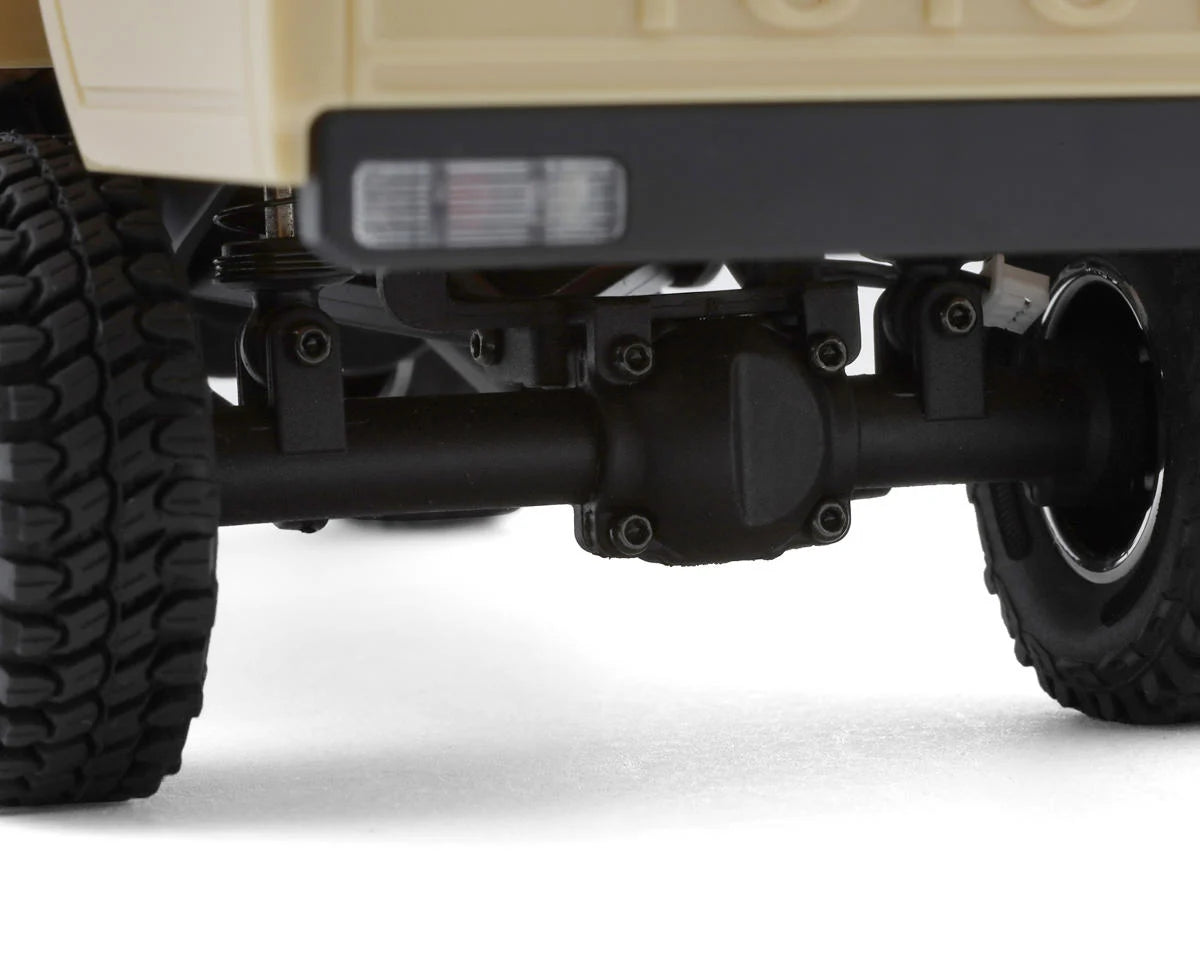 UDI RC UCX18 Pro Toyota Land Cruiser 1/18 RTR 4WD Brushless Rock Crawler (Tan) w/2.4GHz Radio, Battery & Charger
