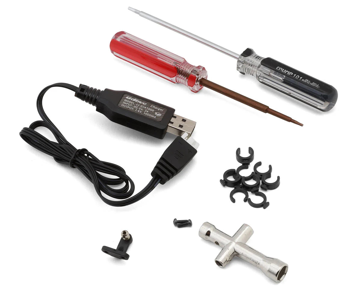 UDI RC UCX18 Pro Toyota Land Cruiser 1/18 RTR 4WD Brushless Rock Crawler (Tan) w/2.4GHz Radio, Battery & Charger