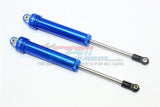 GPM ALUMINIUM REAR INTERNAL SHOCKS 160MM TRAXXAS UNLIMITED DESERT RACER BLUE