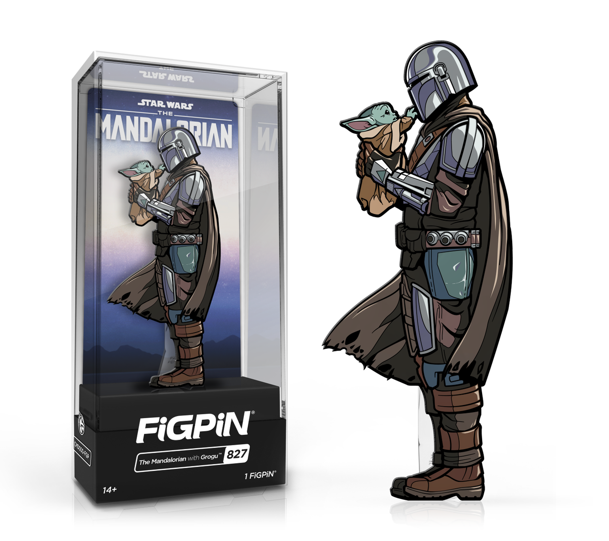 FiGPiN: The Mandalorian™ - The Mandalorian with Grogu (827)