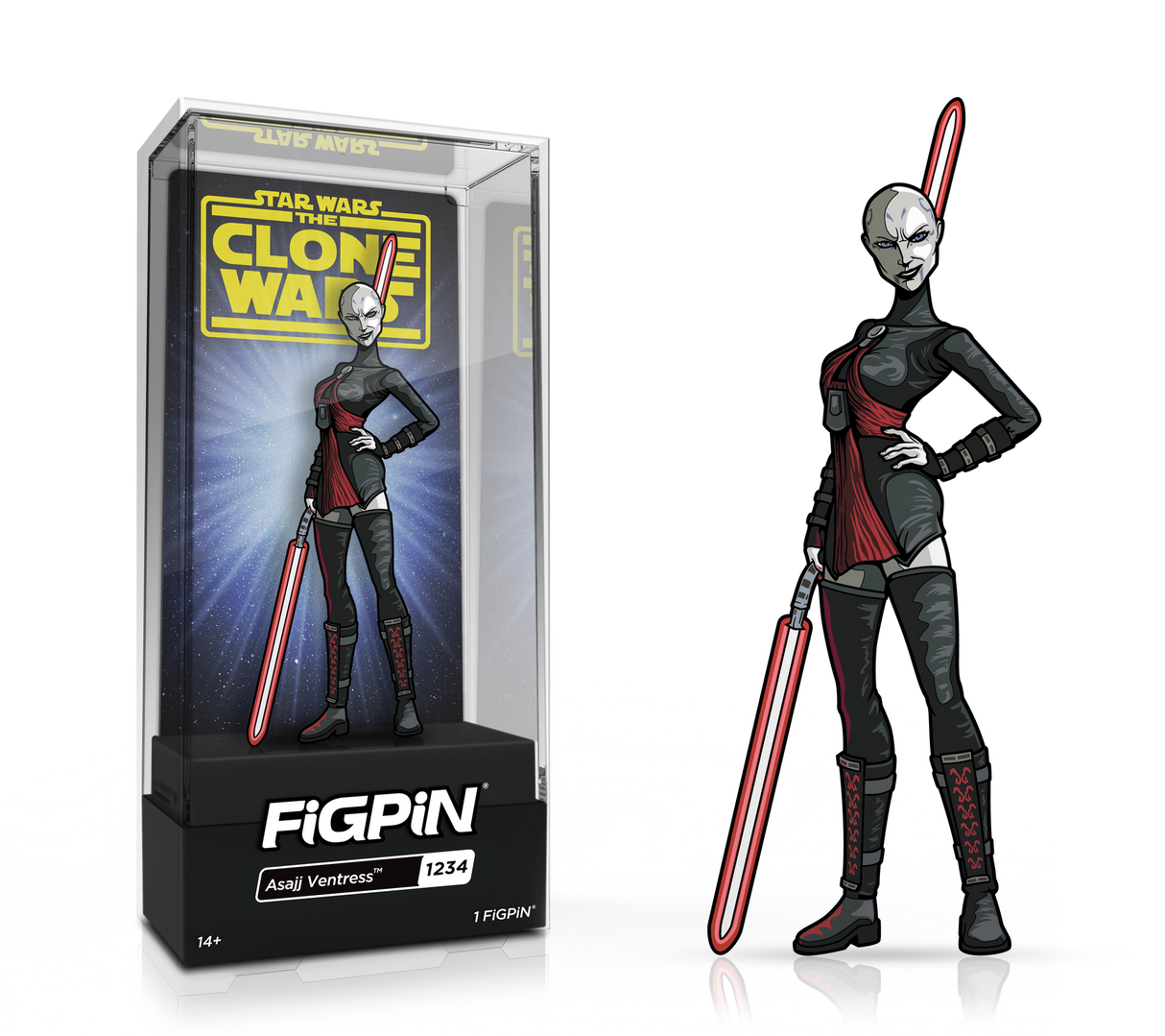 FiGPiN - Star Wars: The Clone Wars™ - Asajj Ventress™  (1234)
