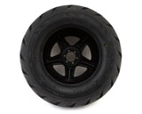 UpGrade RC UPG-10001 Street Radials 2.8" Pre-Mounted On-Road Tires w/5-Star Wheels (2)