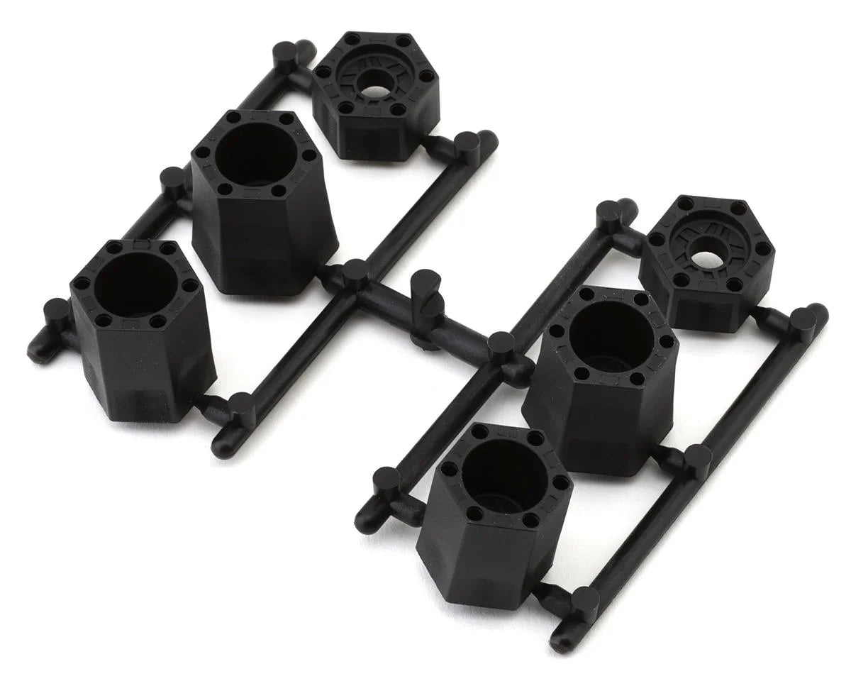 UpGrade RC UPG-10005 Low-Pro BELTED Street Radials 2.8" Pre-Mounted On-Road Tires w/5-Star Wheels (2) (17mm/14mm/12mm Hex)