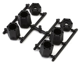 UpGrade RC UPG-10005 Low-Pro BELTED Street Radials 2.8" Pre-Mounted On-Road Tires w/5-Star Wheels (2) (17mm/14mm/12mm Hex)