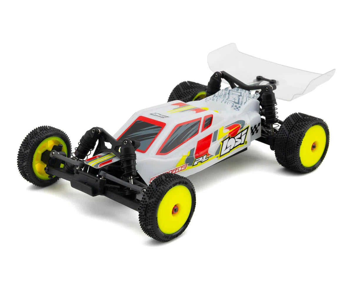 UpGrade RC UPG-10011-Y Micro Spiker Pre-Mounted Front and Rear Carpet Tires for Losi® Micro-B (Yellow)
