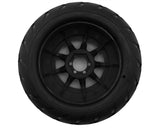 UpGrade UPG-10014 RC Street Radials 2.2" Pre-Mounted On-Road Tires for Mini Maxx®/XRT® & Mini Kraton® (2) w/12mm Narrow, 12mm Wide, & 14mm Hexes