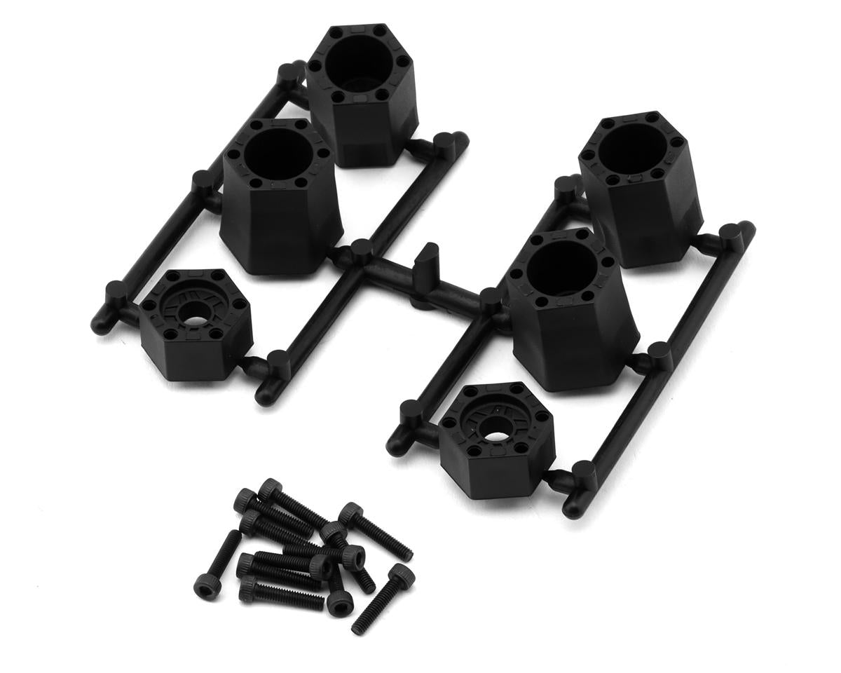 UpGrade UPG-10014 RC Street Radials 2.2" Pre-Mounted On-Road Tires for Mini Maxx®/XRT® & Mini Kraton® (2) w/12mm Narrow, 12mm Wide, & 14mm Hexes
