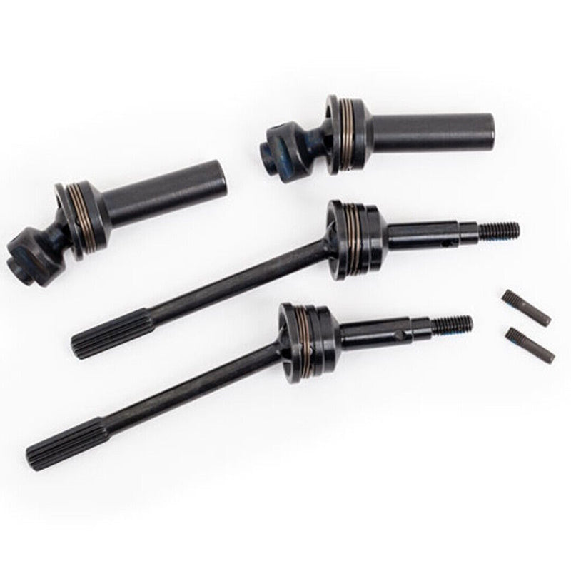 Traxxas 9052R Driveshafts Rear with 6mm stub axles 4x4 Hoss/Rustler/Slash (2)