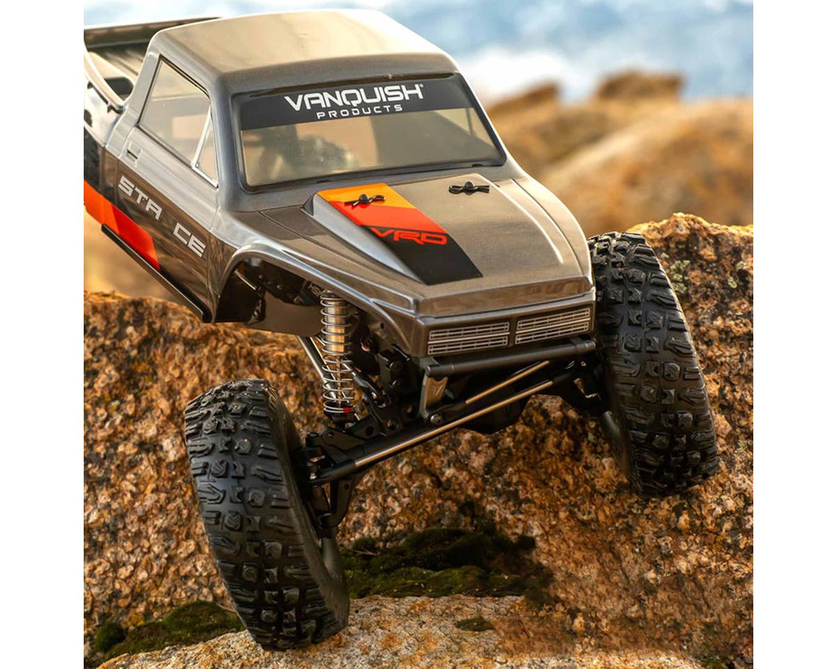 Vanquish Products VPS09009D 1/10 VRD Stance Portal Axle 4x4 RTR 1/10 Comp Rock Crawler (Graphite) w/2.4GHz Radio