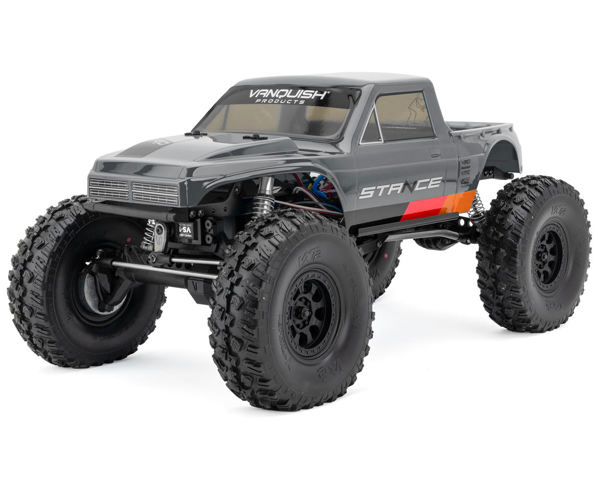 Vanquish Products VPS09009D 1/10 VRD Stance Portal Axle 4x4 RTR 1/10 Comp Rock Crawler (Graphite) w/2.4GHz Radio