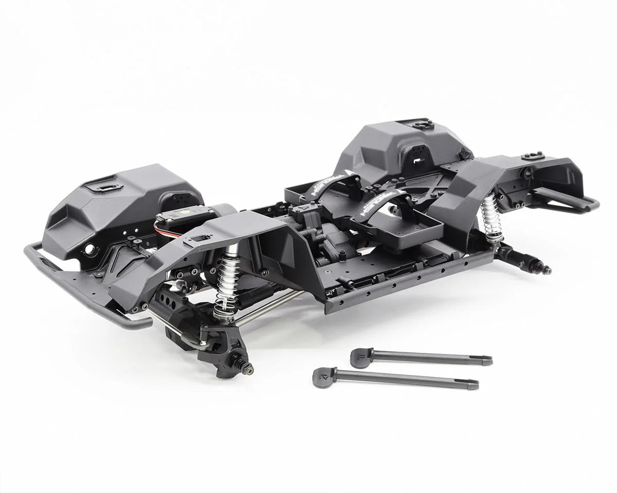 Vanquish VPS09026A Products VS4-10 Origin Classic 1/10 4WD Rock Crawler Kit (Clear)