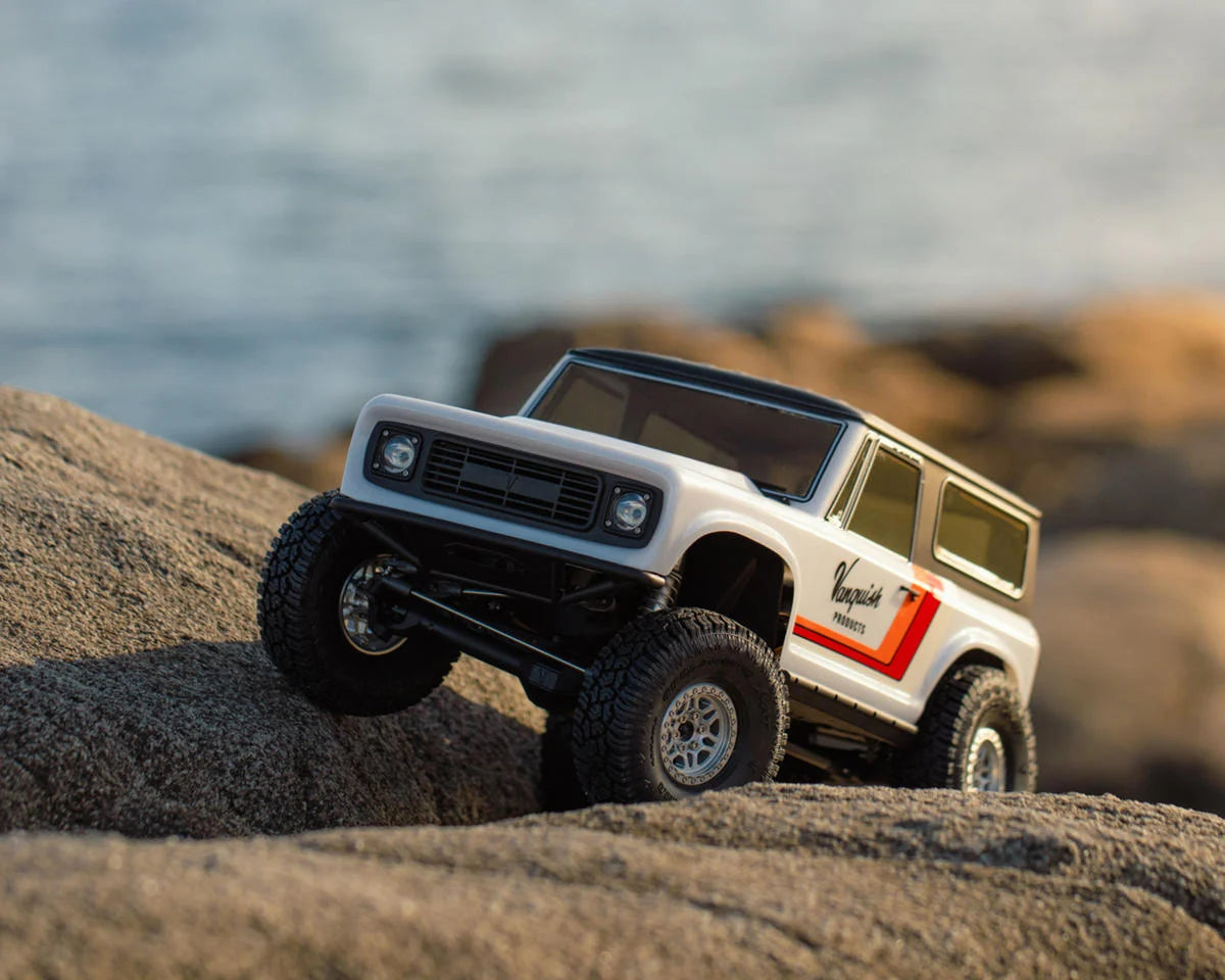 Vanquish VPS09026A Products VS4-10 Origin Classic 1/10 4WD Rock Crawler Kit (Clear)