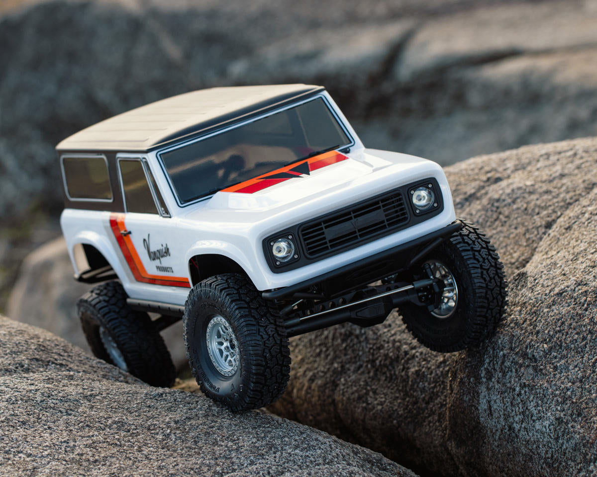 Vanquish VPS09026A Products VS4-10 Origin Classic 1/10 4WD Rock Crawler Kit (Clear)