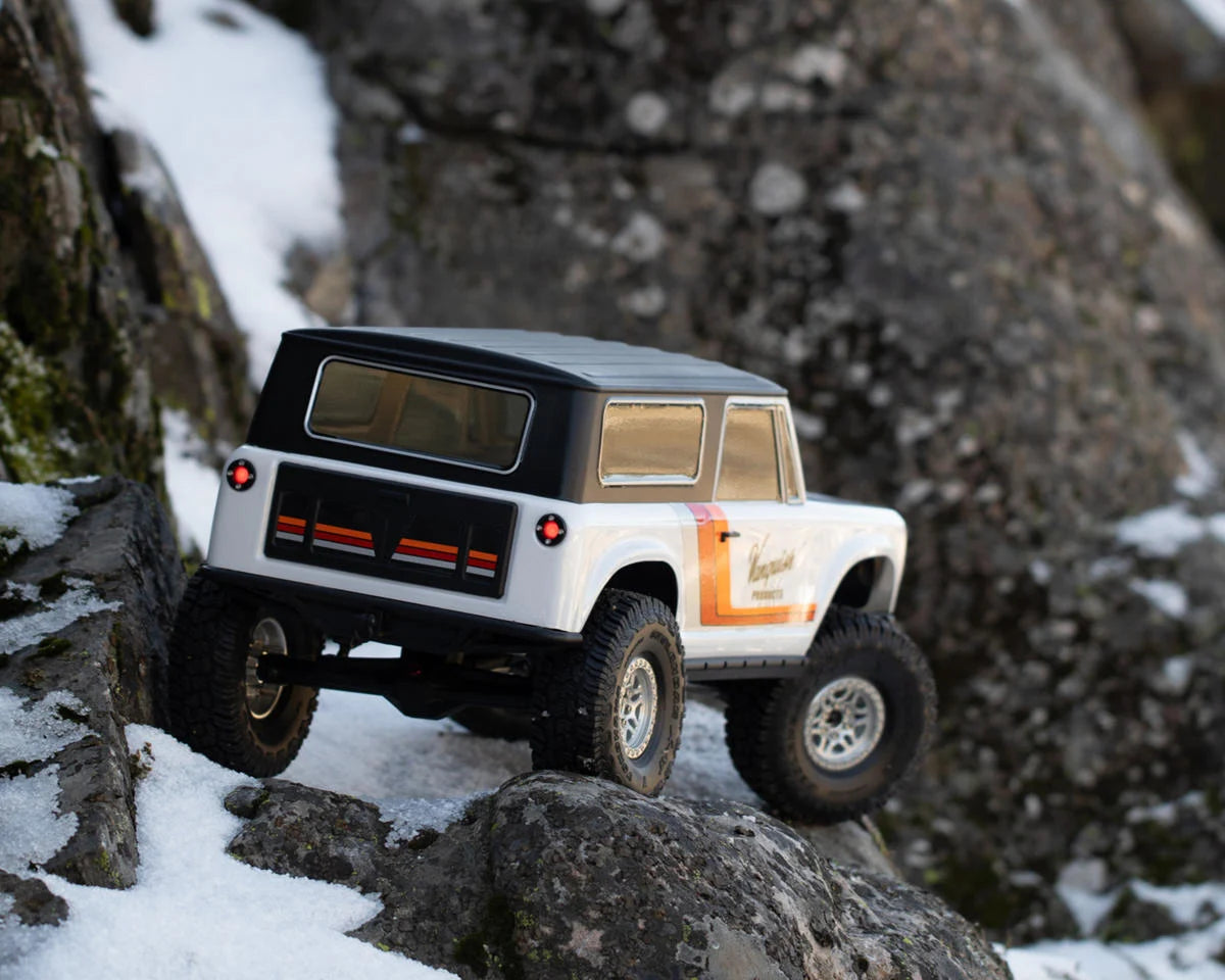 Vanquish VPS09026A Products VS4-10 Origin Classic 1/10 4WD Rock Crawler Kit (Clear)