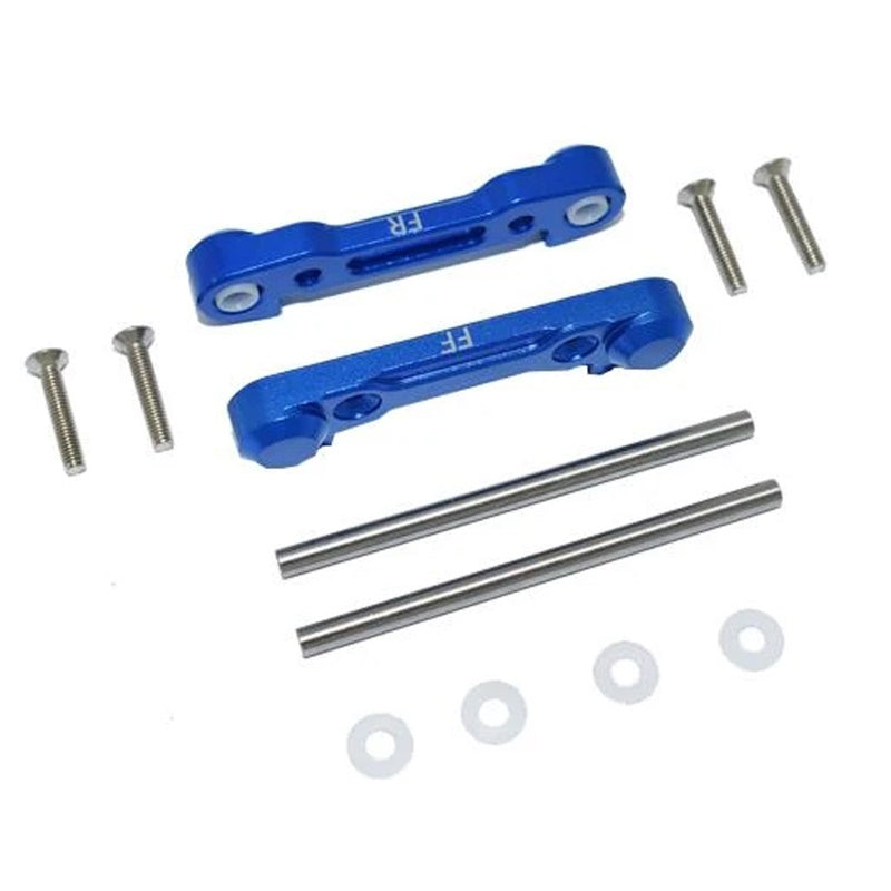 GPM Racing LMT015F/R-B Aluminum Front Or Rear Frame Brace Blue, Losi 1/8 LMT