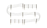 Woodland Scenics A2980 HO Scale Barbed Wire Fence