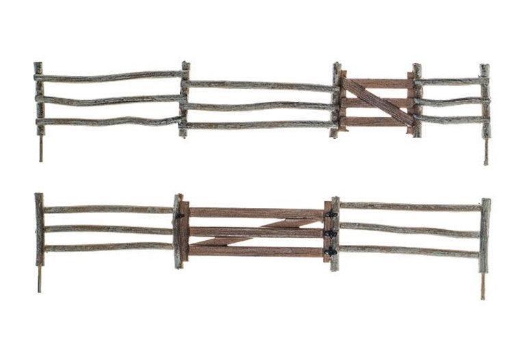 Woodland Scenics A2981 HO Scale Log Fence