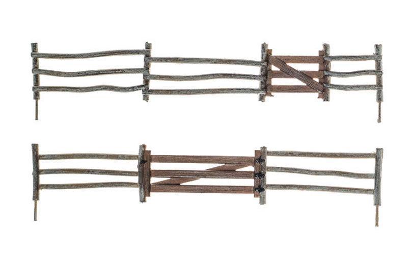 Woodland Scenics A2991 N Scale Log Fence
