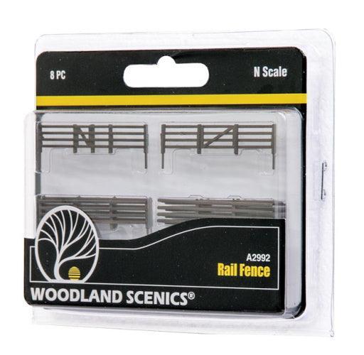 Woodland Scenics A2992 N Scale Rail Fence
