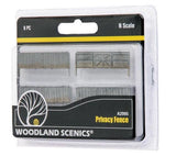 Woodland Scenics A2995 N Scale Privacy Fence