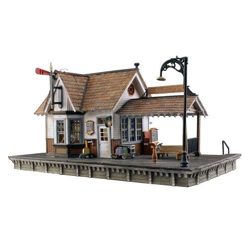 Woodland Scenics BR5852 O Scale The Depot Built & Ready w LED Lighting Structuer