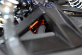 GPM XO008-BLUE ALUMINUM FRONT ARM BULK TRAXXAS XO-01