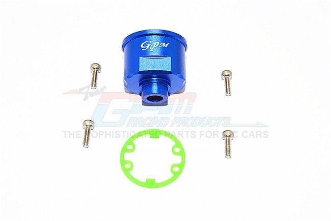 GPM XO011-BLUE ALUMINUM FRONT DIFFERENTIAL CASE TRAXXAS XO-01 SUPERCAR