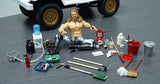 Yeah Racing YA-0366 1/10 Crawler Garage Accessory Combo (1 Set)