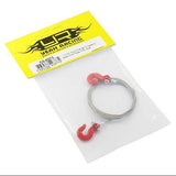 Yeah Racing YA-0373 1/10 RC Rock Crawler Accessories Steel Wire Rope w/Hook