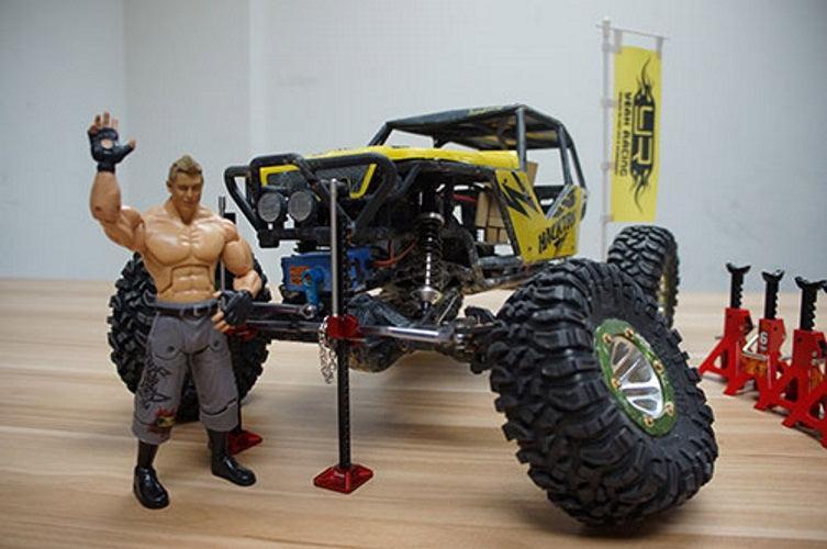 Yeah Racing YA-0375 1/10 RC Rock Crawler Accessory Full Metal High Lift Jig