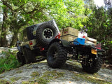 Yeah Racing YA-0405 1/10 Metal Leaf Spring Hitch Mount Trailer Rock Crawler
