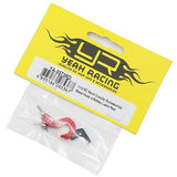 Yeah Racing YA-0573RD Scale Spring Loaded Metal Hook Red 1/10 Rock Crawler