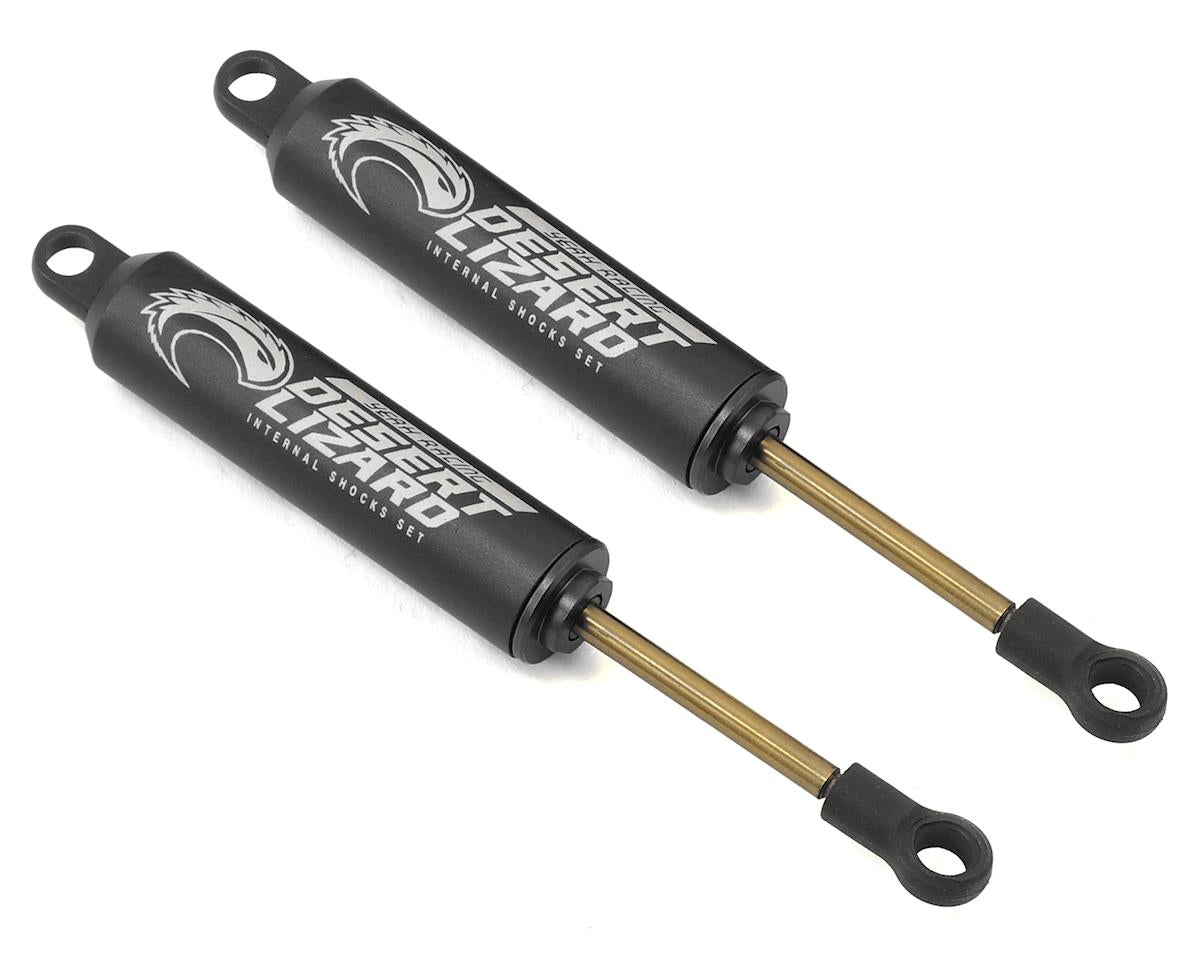 Yeah Racing YEA-DDL-100BK 100mm Desert Lizard Two Stage Internal Spring Shock (2) (Black)