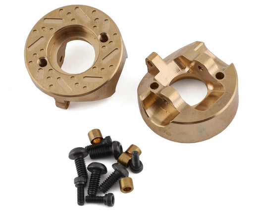 Yeah Racing KYMX-003 Mini-Z MX-01 4x4 Brass Front Steering Knuckle Weight (2)