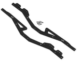 Yeah Racing KYMX-005BK Kyosho MX-01 Mini-Z Aluminum Chassis Rails (Black) (2)