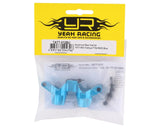 YEAH RACING YEA-TATT-012BU Tamiya TT-02 Aluminum RWD Rear Hubs (Blue) (2)