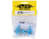 YEAH RACING TT02-006BU Aluminum Steering Knuckle Set (Blue) (2)