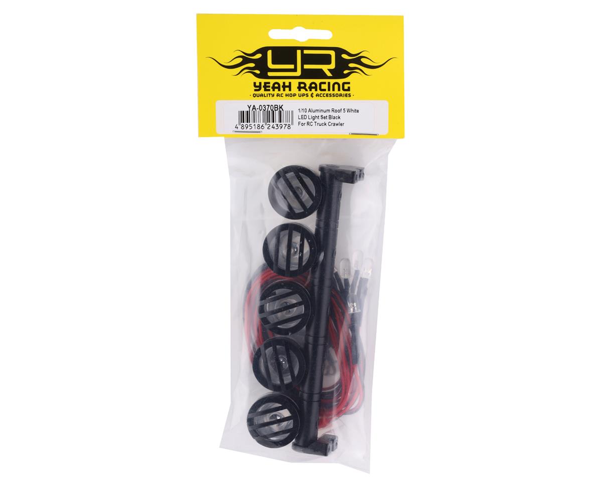 Yeah Racing 125mm Aluminum LED Light Bar w/5 Light Pods (Black)
