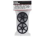 Yokomo RP-6213B8A Ruedas de deriva Hex Racing Performer de 12 mm (negras) (2) (desplazamiento de 8 mm)