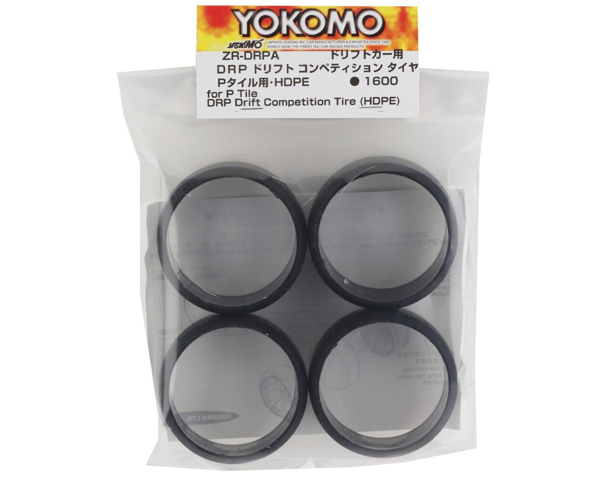 Yokomo YOKZR-DRPA DRPA Competition Drift Tire (4) (for P-Tile)