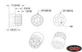 RC4WD Z-S0196 1/10 Scale Aisin/Yota Style Hubs