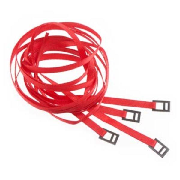 RC4WD Z-S0929 Red Tie Down Strap w/Metal Latch