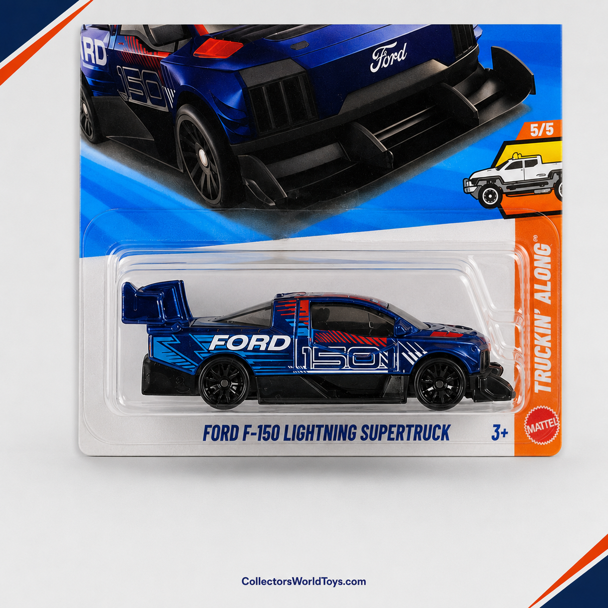Hot Wheels Ford F-150 Lightning Supertruck | Truckin' Along Series 5/5 - 151/250