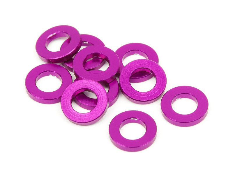 HPI Racing Z813 Aluminum Washer 3x6x.5mm (Purple/10pcs) PRO4