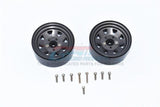 GPM ZSP052-GUNSILVER ALUMINUM WHEEL 1.9" FOR 1/10 CRAWLERS