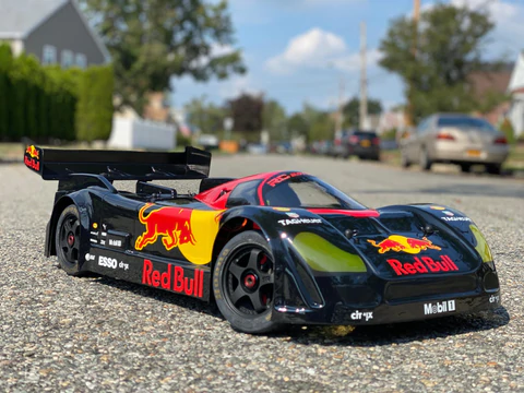 8500 JAG XRS LI BODY FITS ARRMA INFRACTION, LIMITLESS, 1/7 SCALE 2MM / WINDOW MASKS
